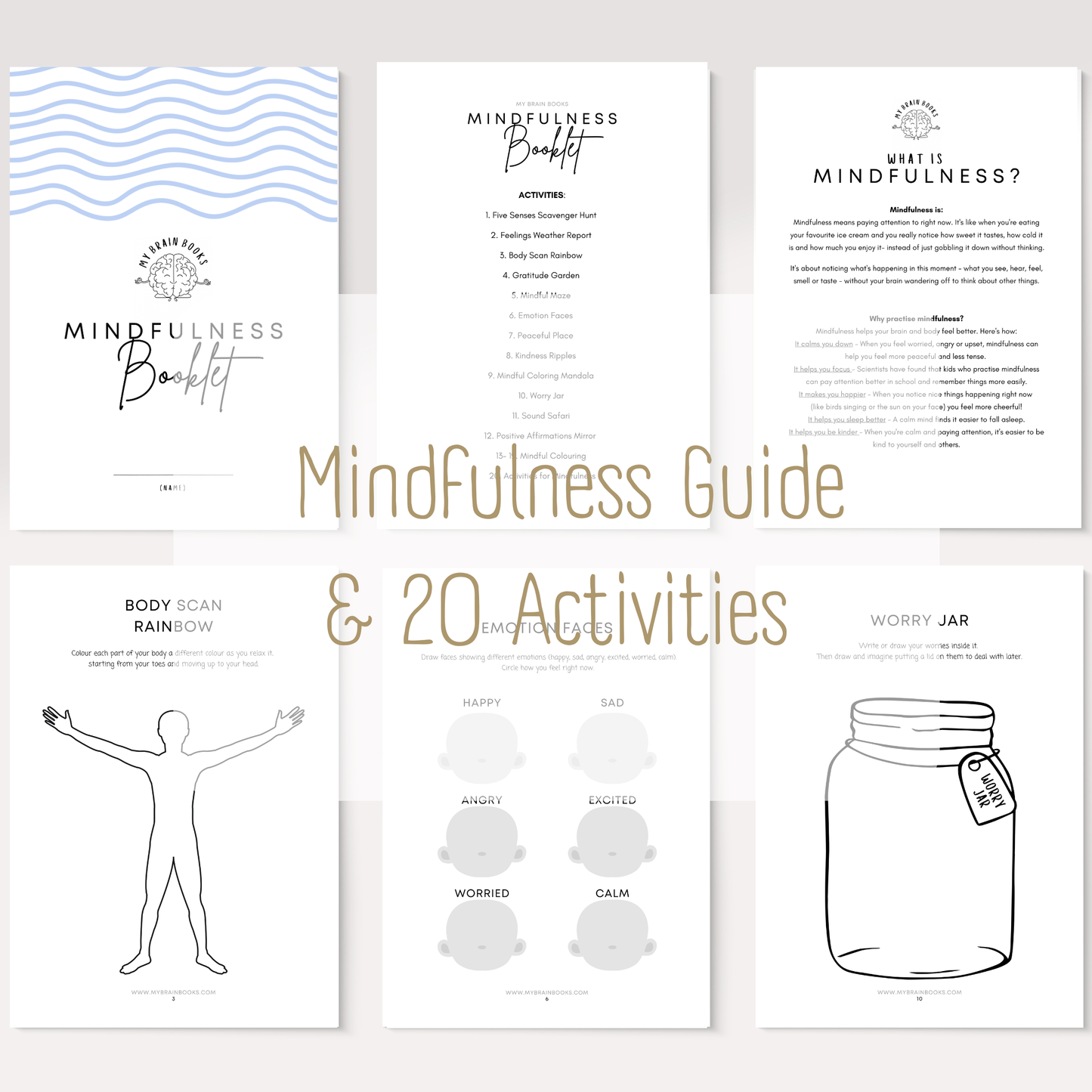 Mindfulness Booklet (Digital Download)