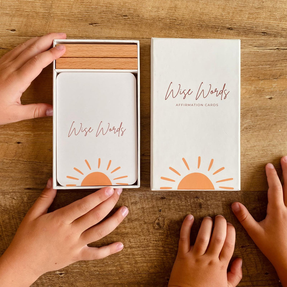 Wise Words Affirmation Cards