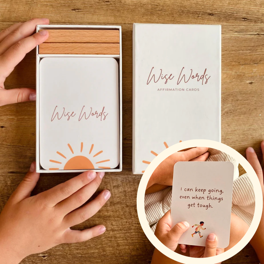 Wise Words Affirmation Cards
