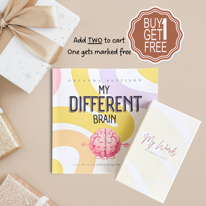 My Different Brain Book & Deck