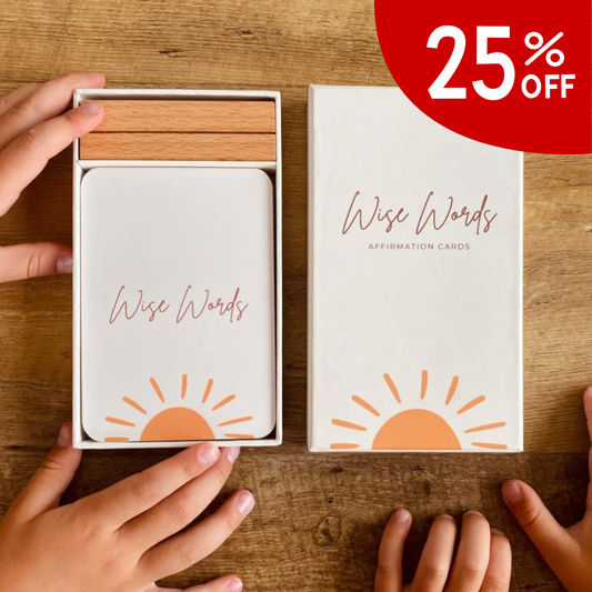Wise Words Affirmation Cards