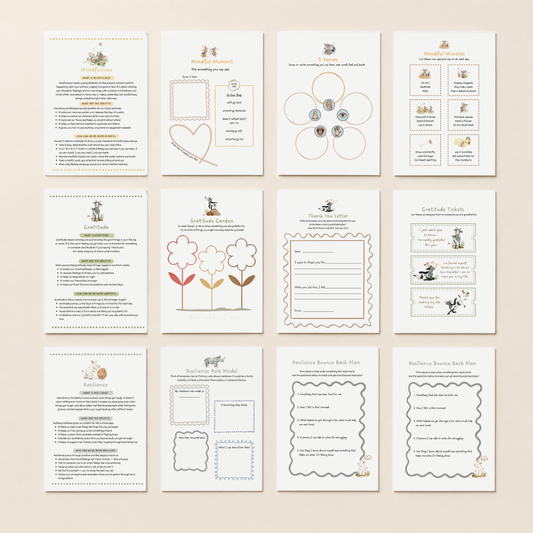 Animal Series Worksheet Bundle