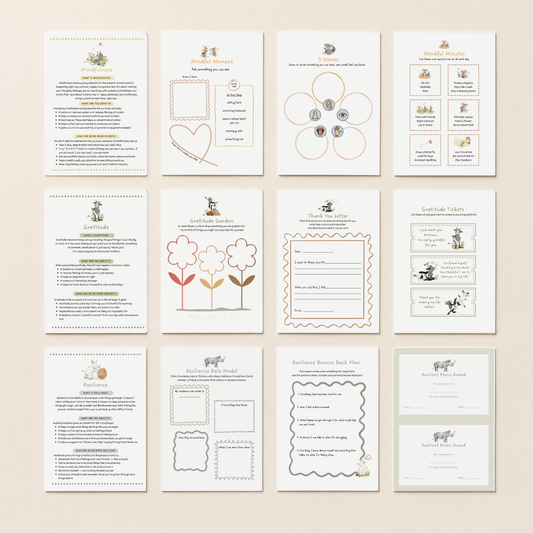 Animal Series Worksheet Bundle